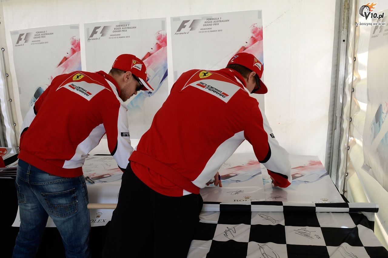 GP Australii 2015 - przygotowania