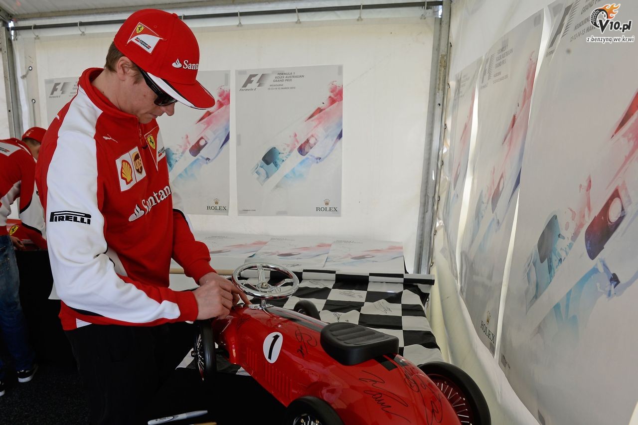 Raikkonen zy na swoj jazd