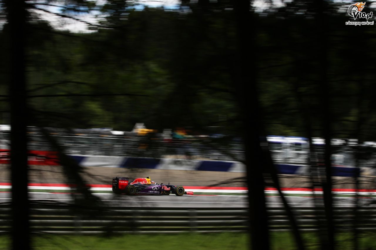 GP Austrii 2015 - wycig