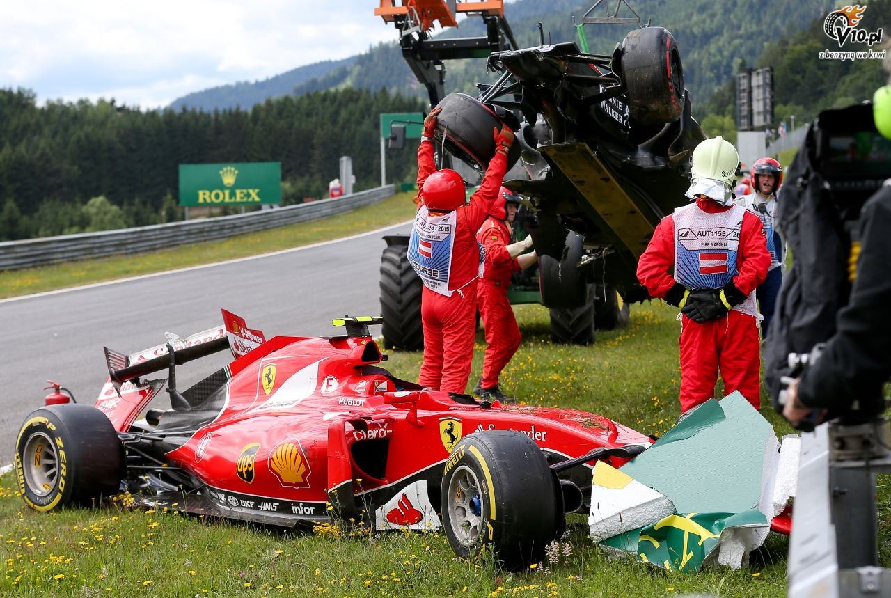GP Austrii 2015 - wycig
