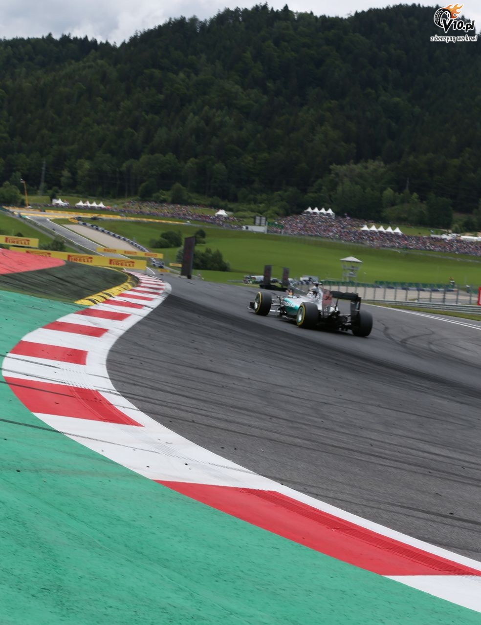 GP Austrii 2015 - wycig