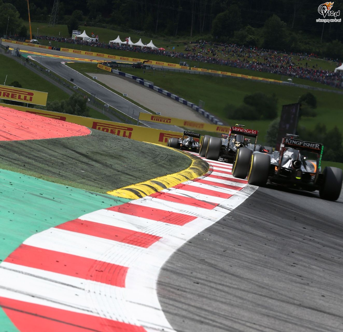 GP Austrii 2015 - wycig