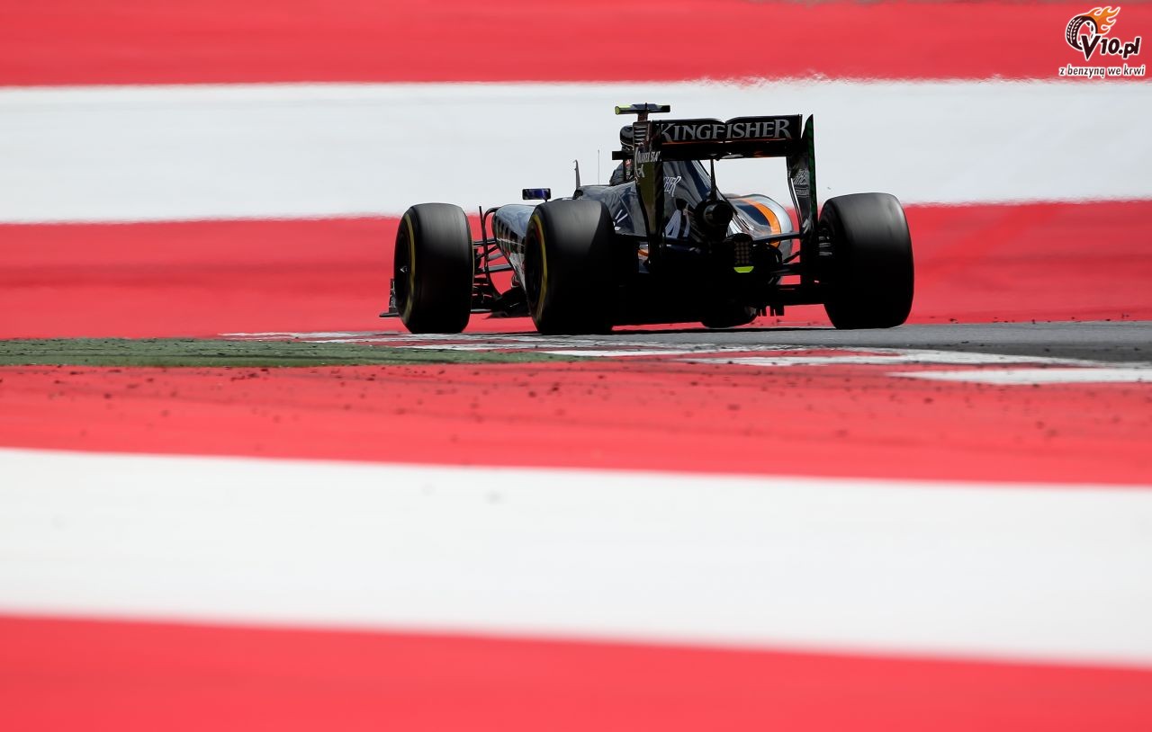 GP Austrii 2015 - wycig