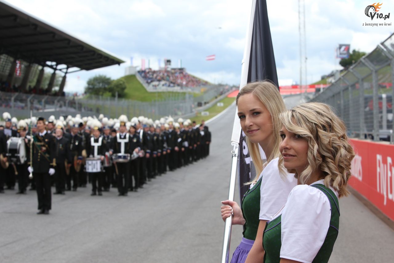 GP Austrii 2015 - wycig