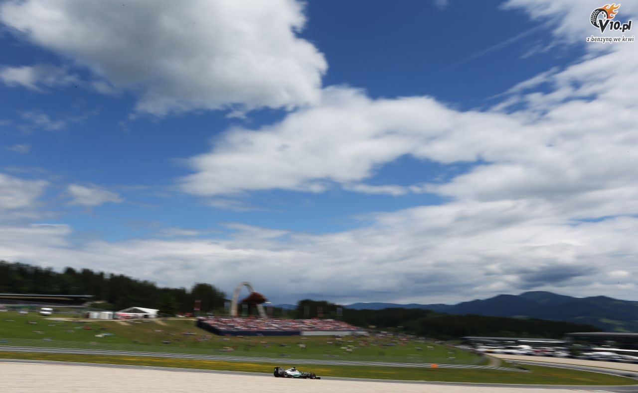 GP Austrii 2015 - wycig