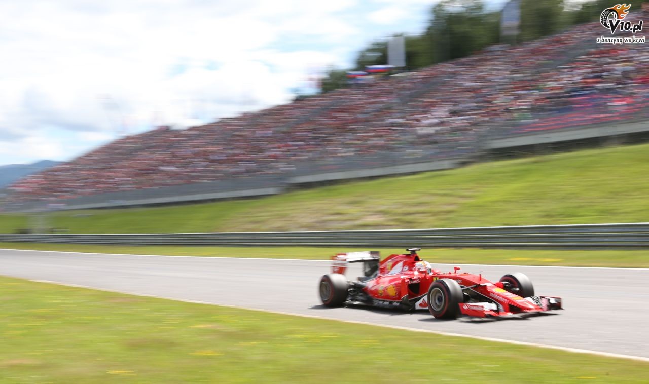 GP Austrii 2015 - wycig