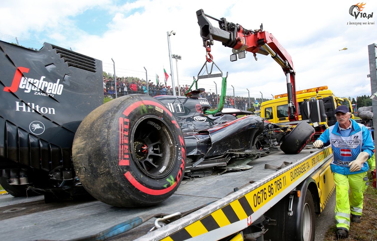 GP Austrii 2015 - wycig