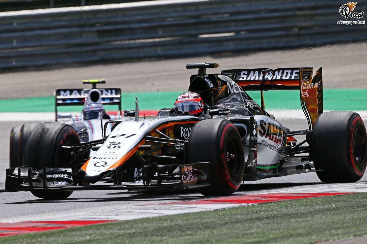 GP Austrii 2015 - wycig