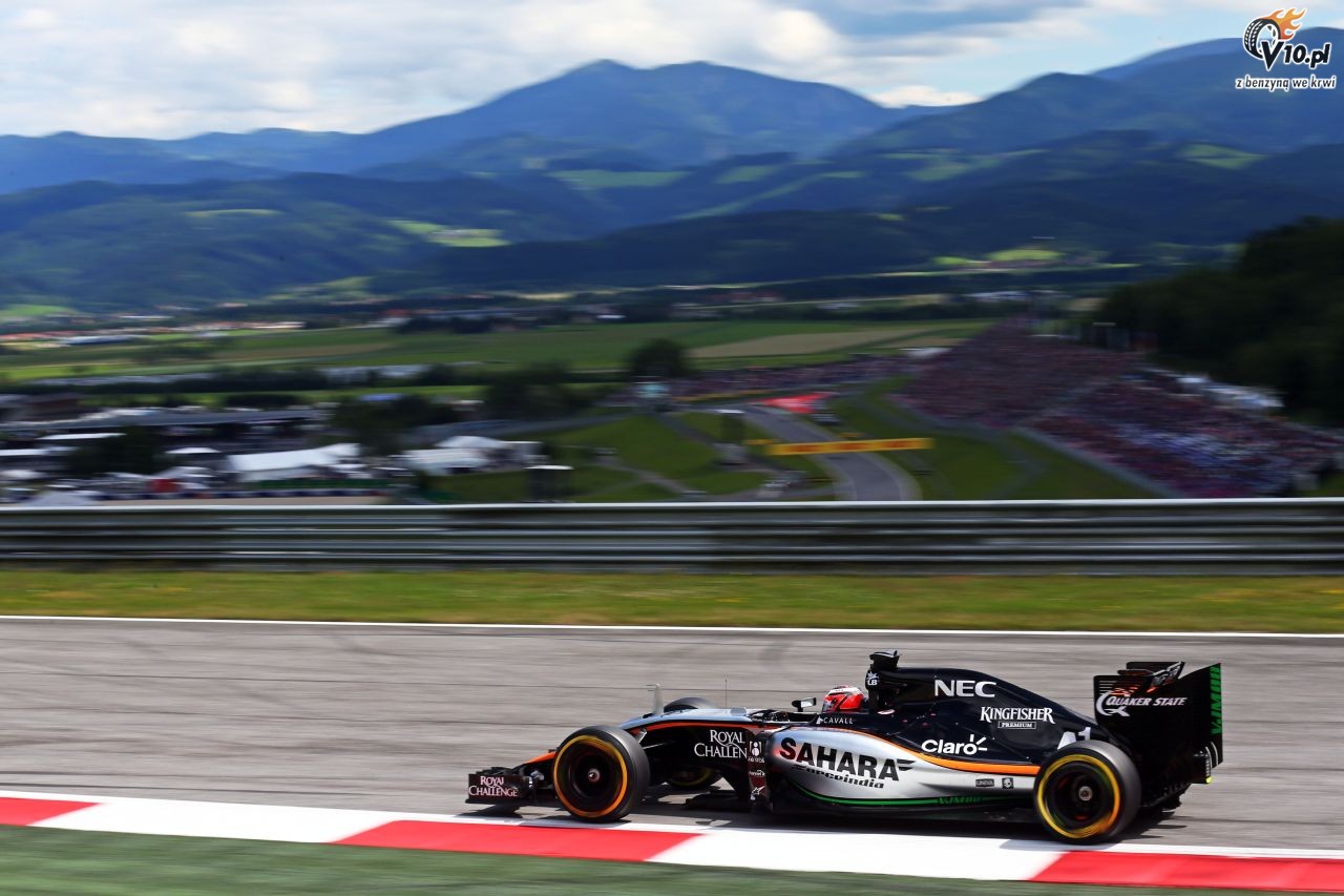 GP Austrii 2015 - wycig