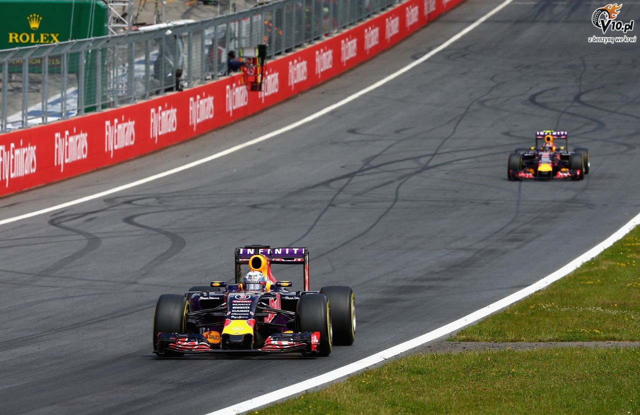 GP Austrii 2015 - wycig