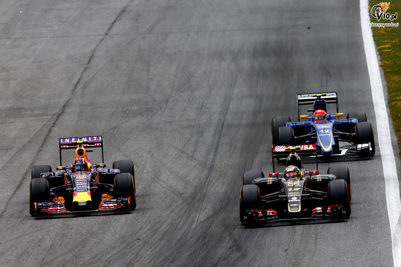 GP Austrii 2015 - wycig