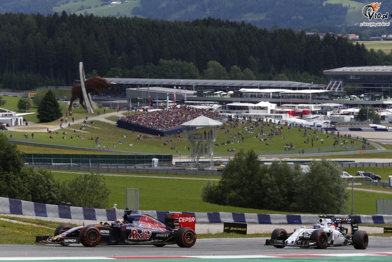 GP Austrii 2015 - wycig