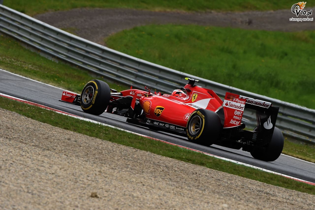 GP Austrii 2015 - wycig