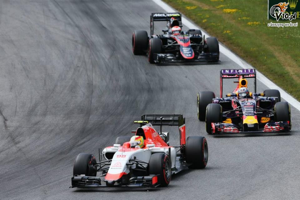 GP Austrii 2015 - wycig