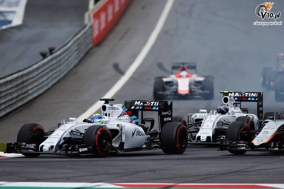 GP Austrii 2015 - wycig
