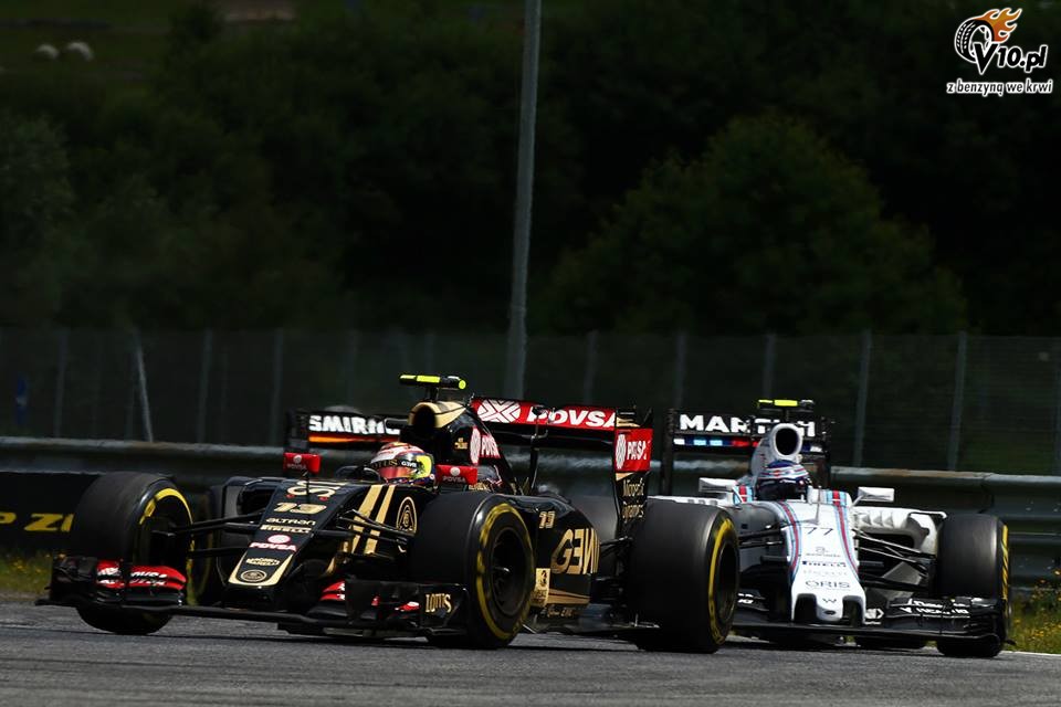 GP Austrii 2015 - wycig