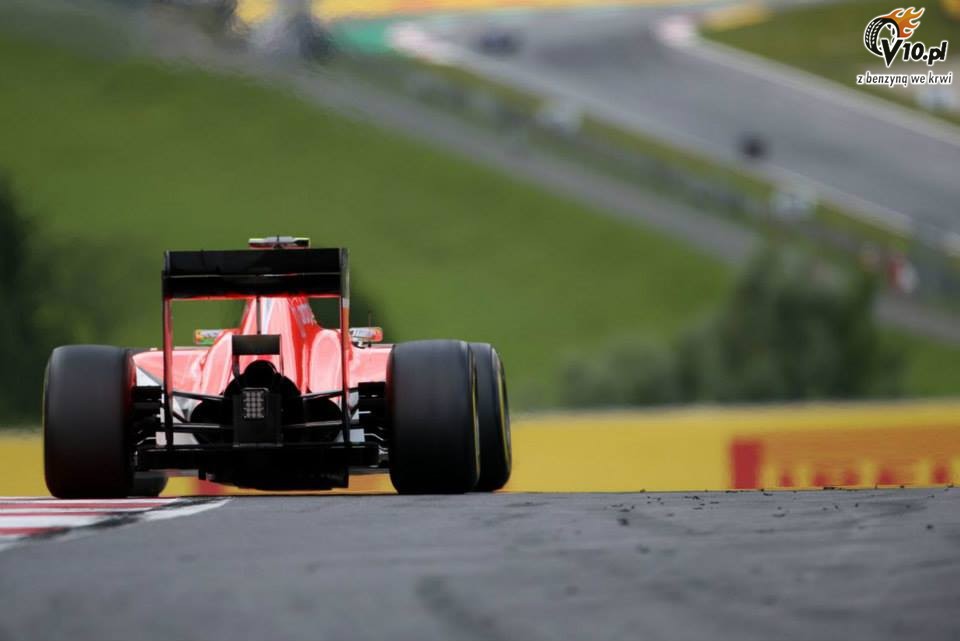 GP Austrii 2015 - wycig
