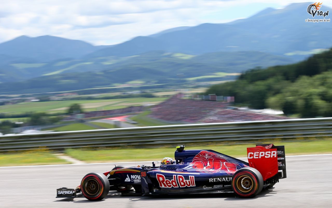 GP Austrii 2015 - wycig