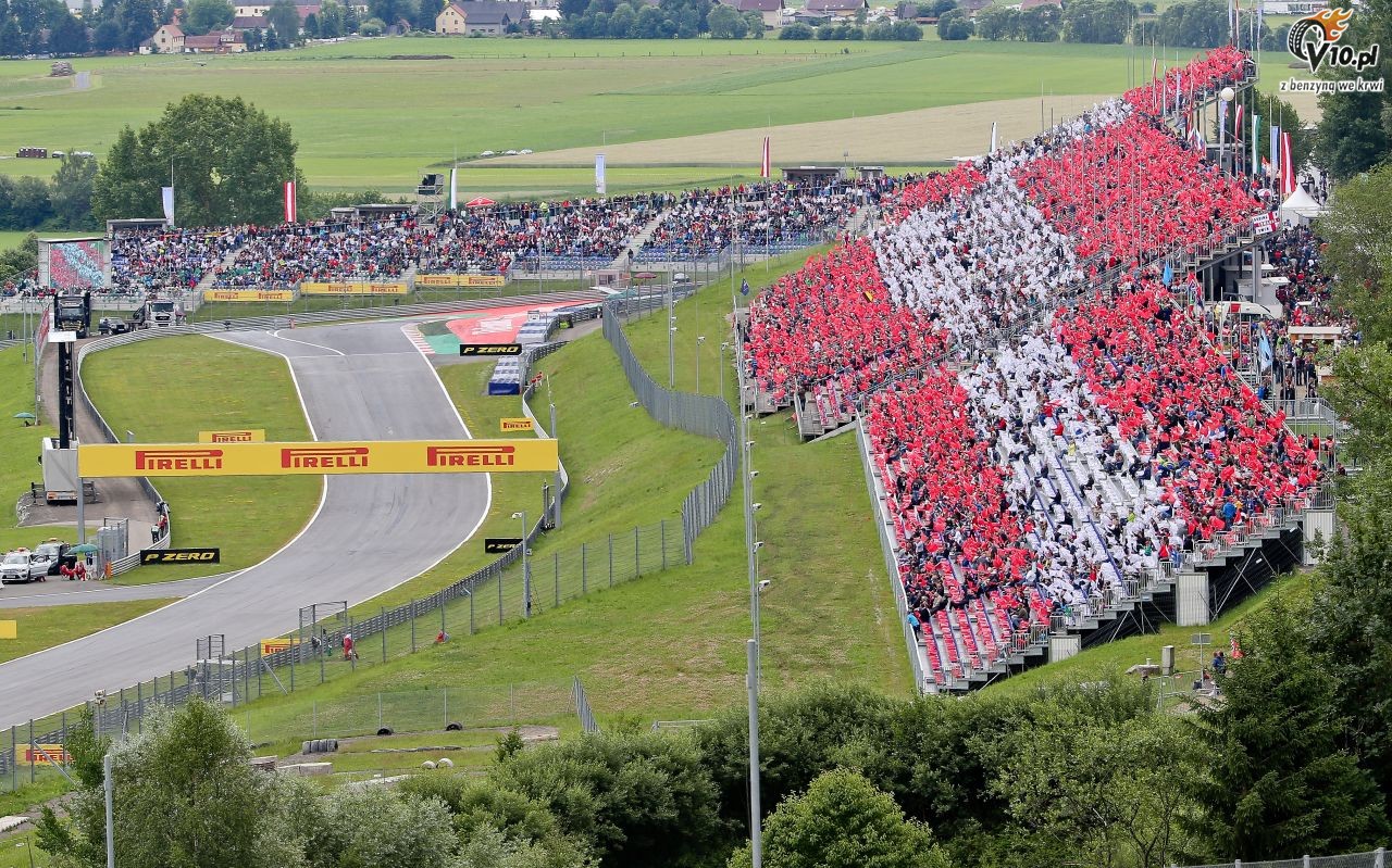 GP Austrii 2015 - wycig