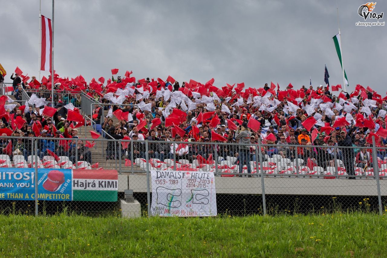 GP Austrii 2015 - wycig