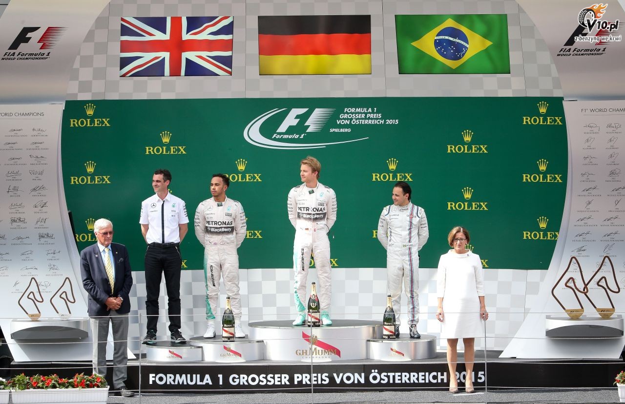 GP Austrii 2015 - wycig