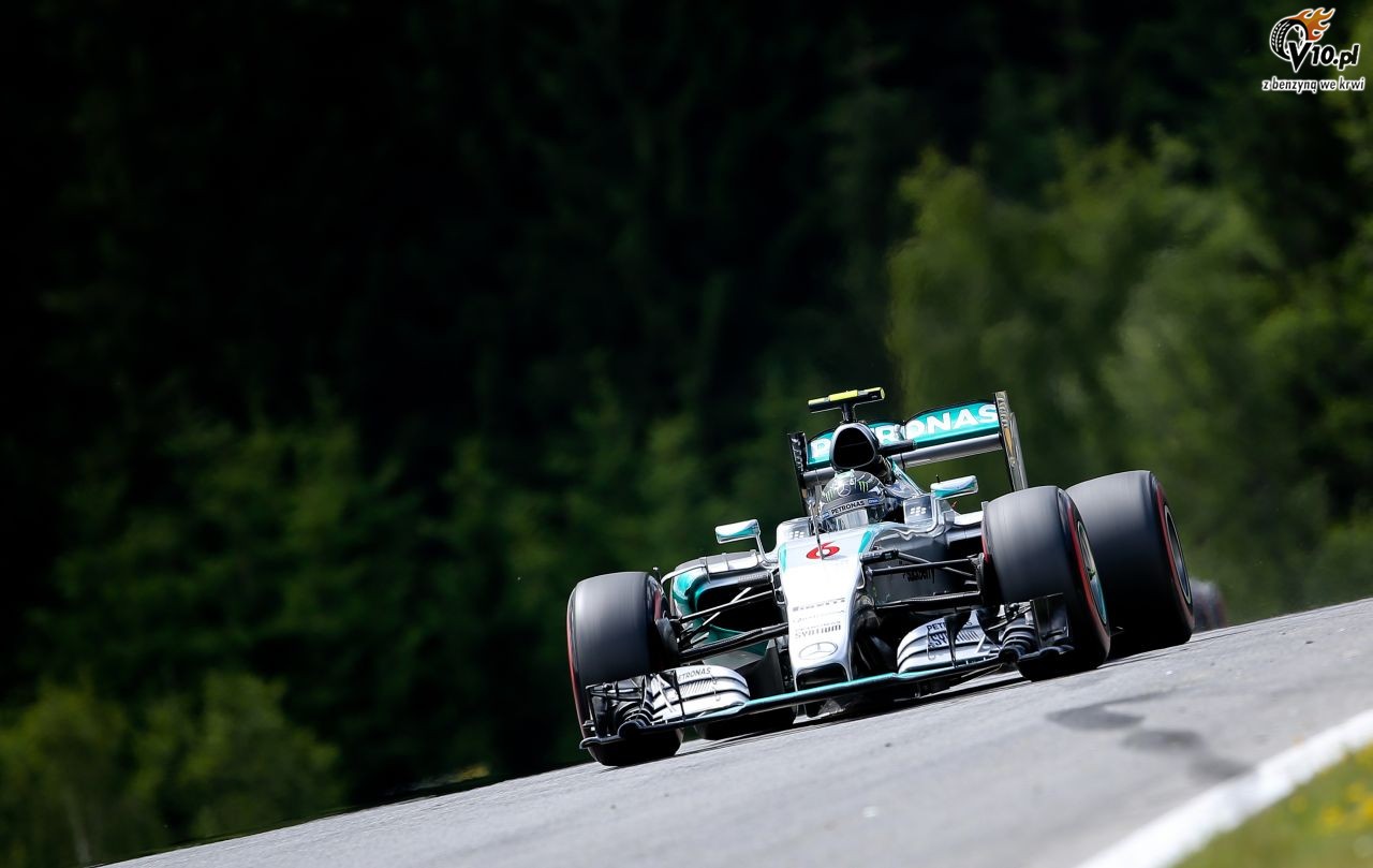 GP Austrii 2015 - wycig
