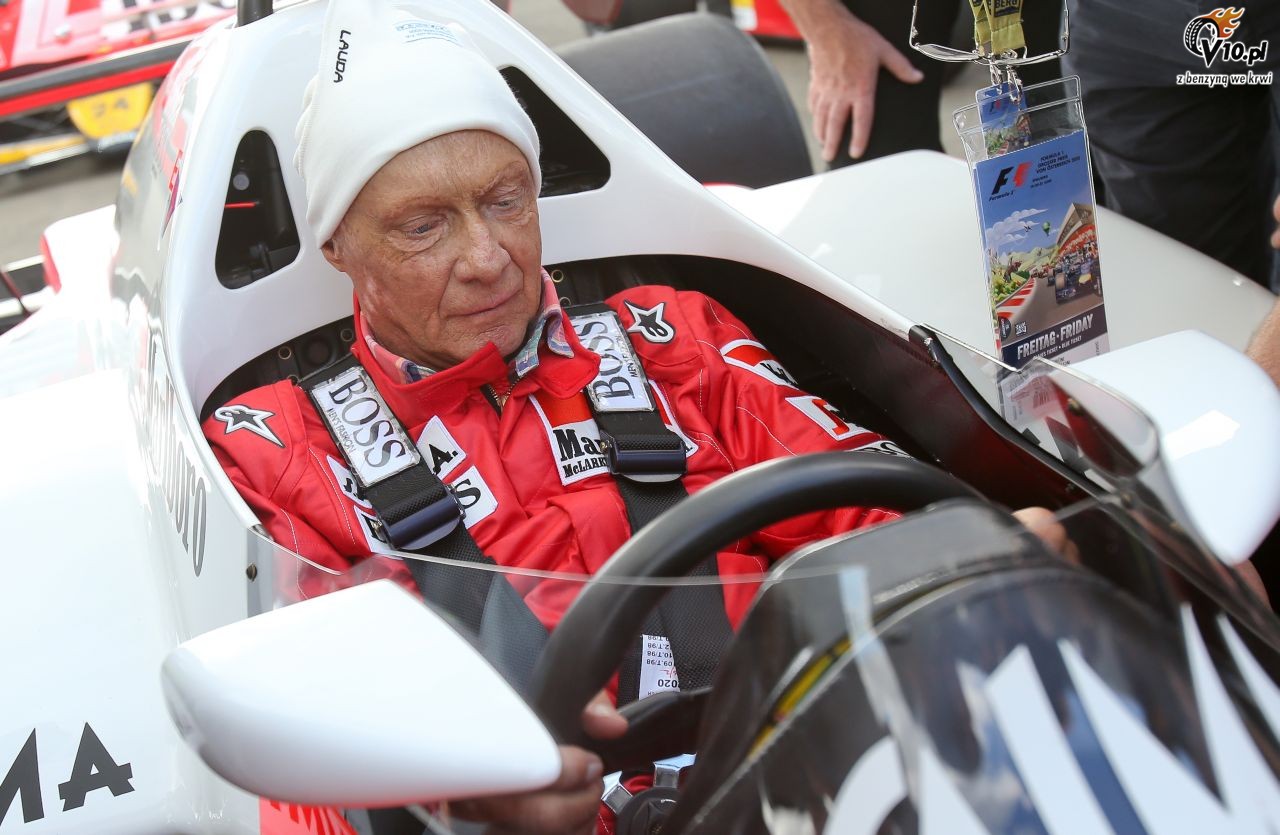 GP Austrii 2015 - parady historycznych bolidw