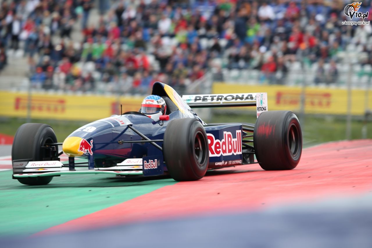 GP Austrii 2015 - parady historycznych bolidw