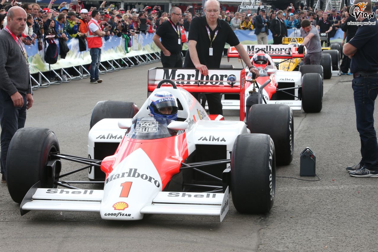 GP Austrii 2015 - parady historycznych bolidw