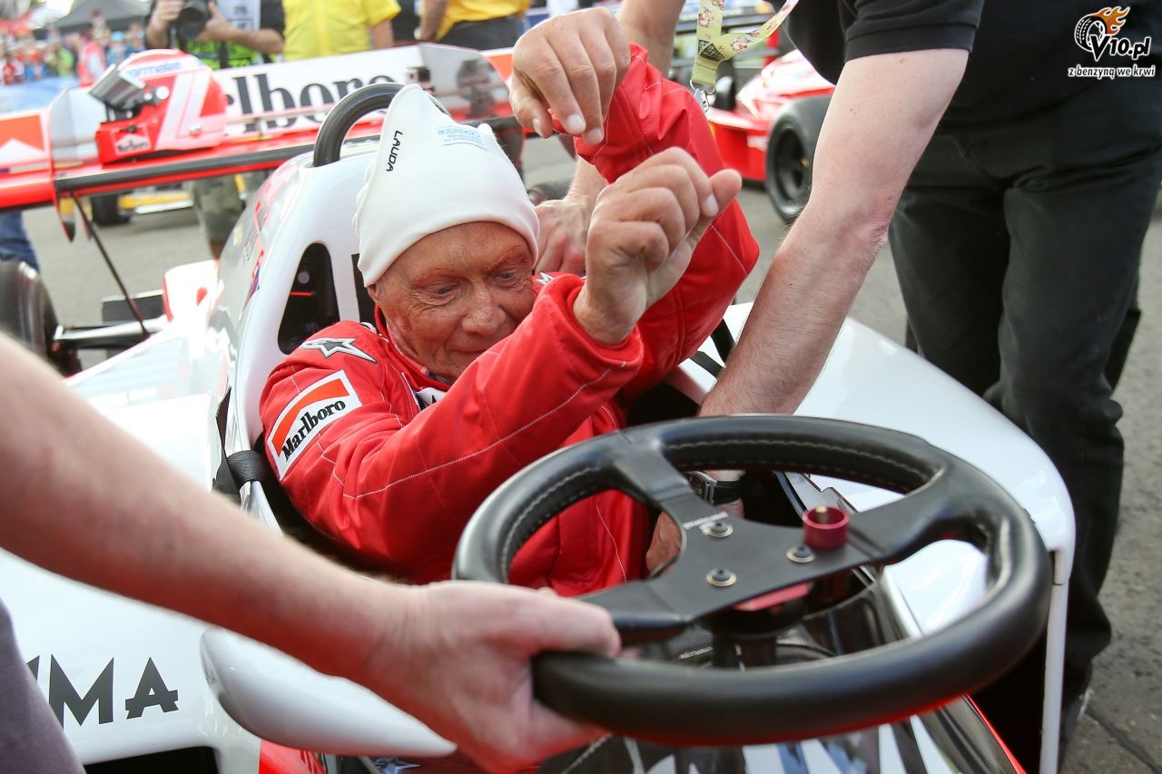 GP Austrii 2015 - parady historycznych bolidw