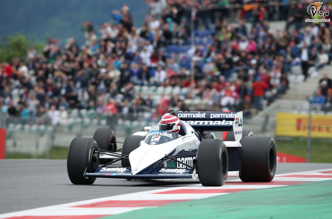 GP Austrii 2015 - parady historycznych bolidw