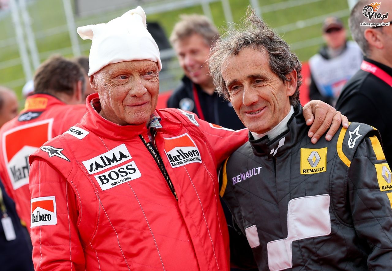 GP Austrii 2015 - parady historycznych bolidw