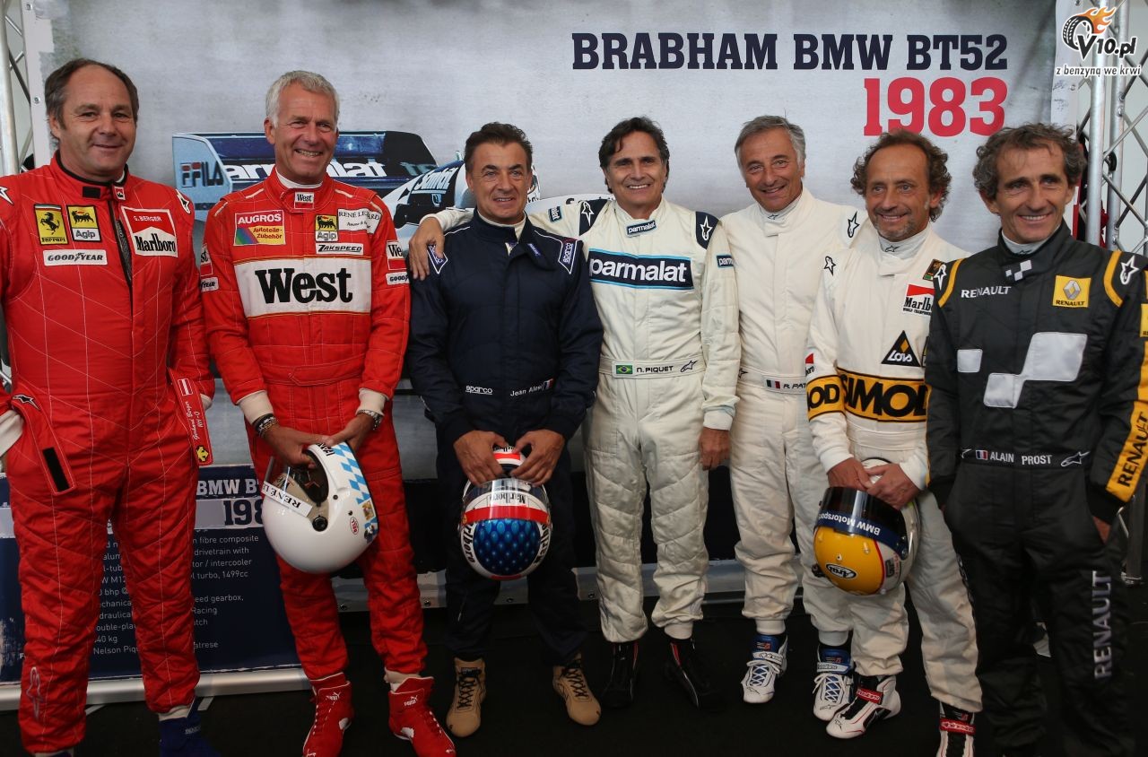GP Austrii 2015 - parady historycznych bolidw