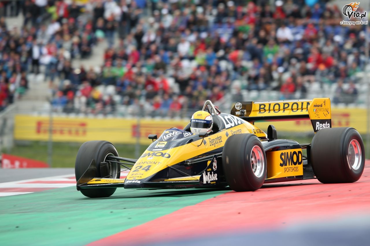GP Austrii 2015 - parady historycznych bolidw