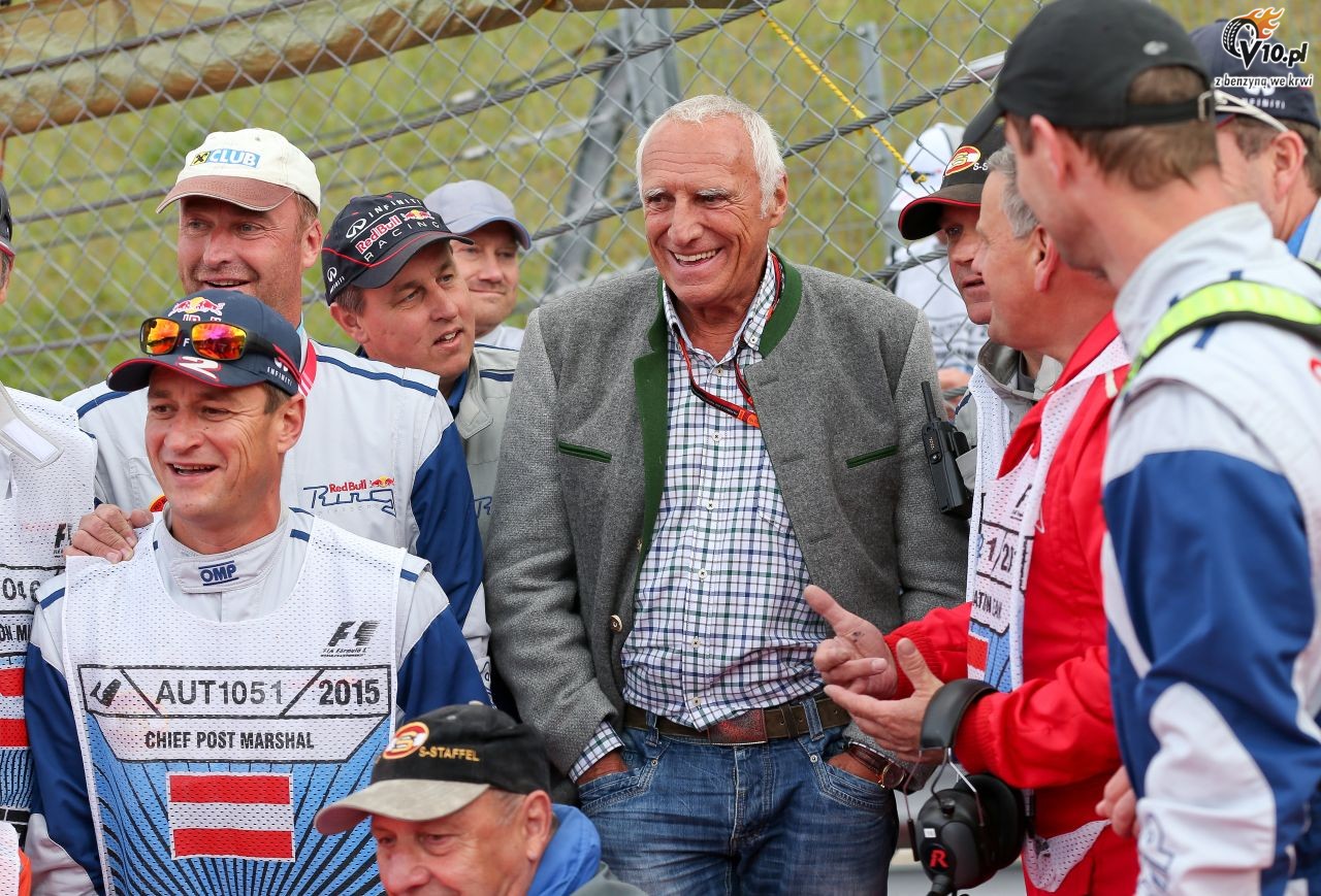GP Austrii 2015 - parady historycznych bolidw