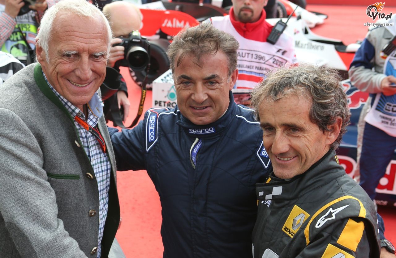 GP Austrii 2015 - parady historycznych bolidw
