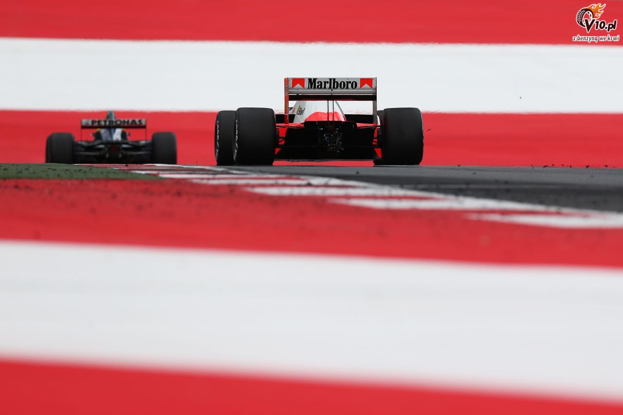 GP Austrii 2015 - parady historycznych bolidw