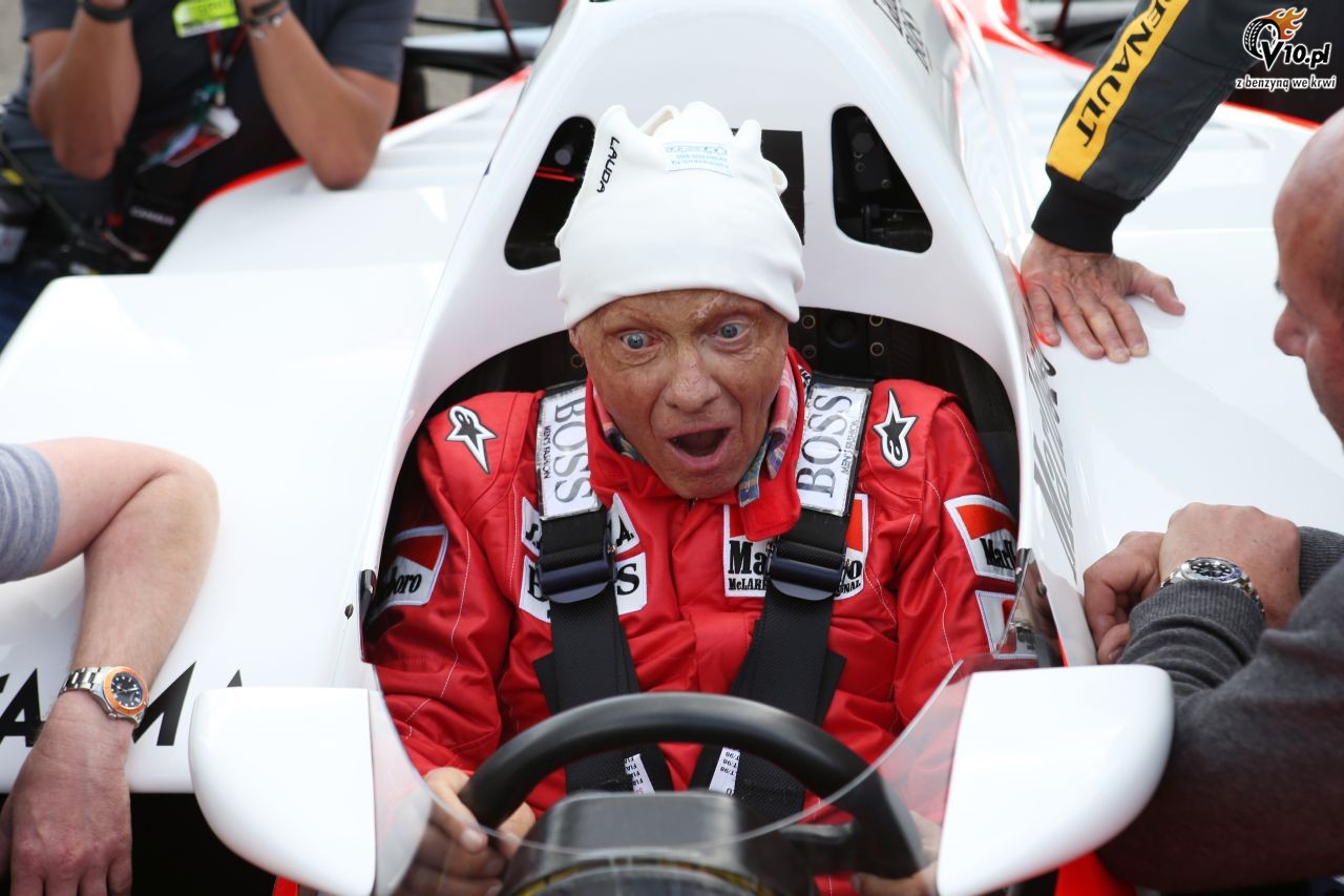 GP Austrii 2015 - parady historycznych bolidw