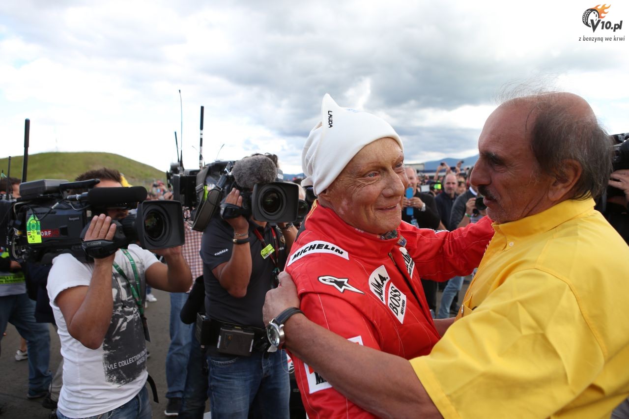 GP Austrii 2015 - parady historycznych bolidw