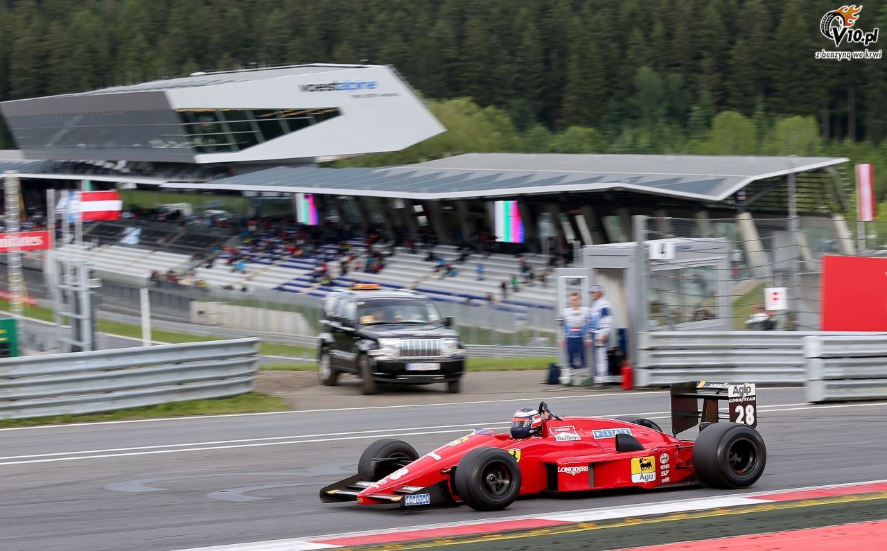 GP Austrii 2015 - parady historycznych bolidw