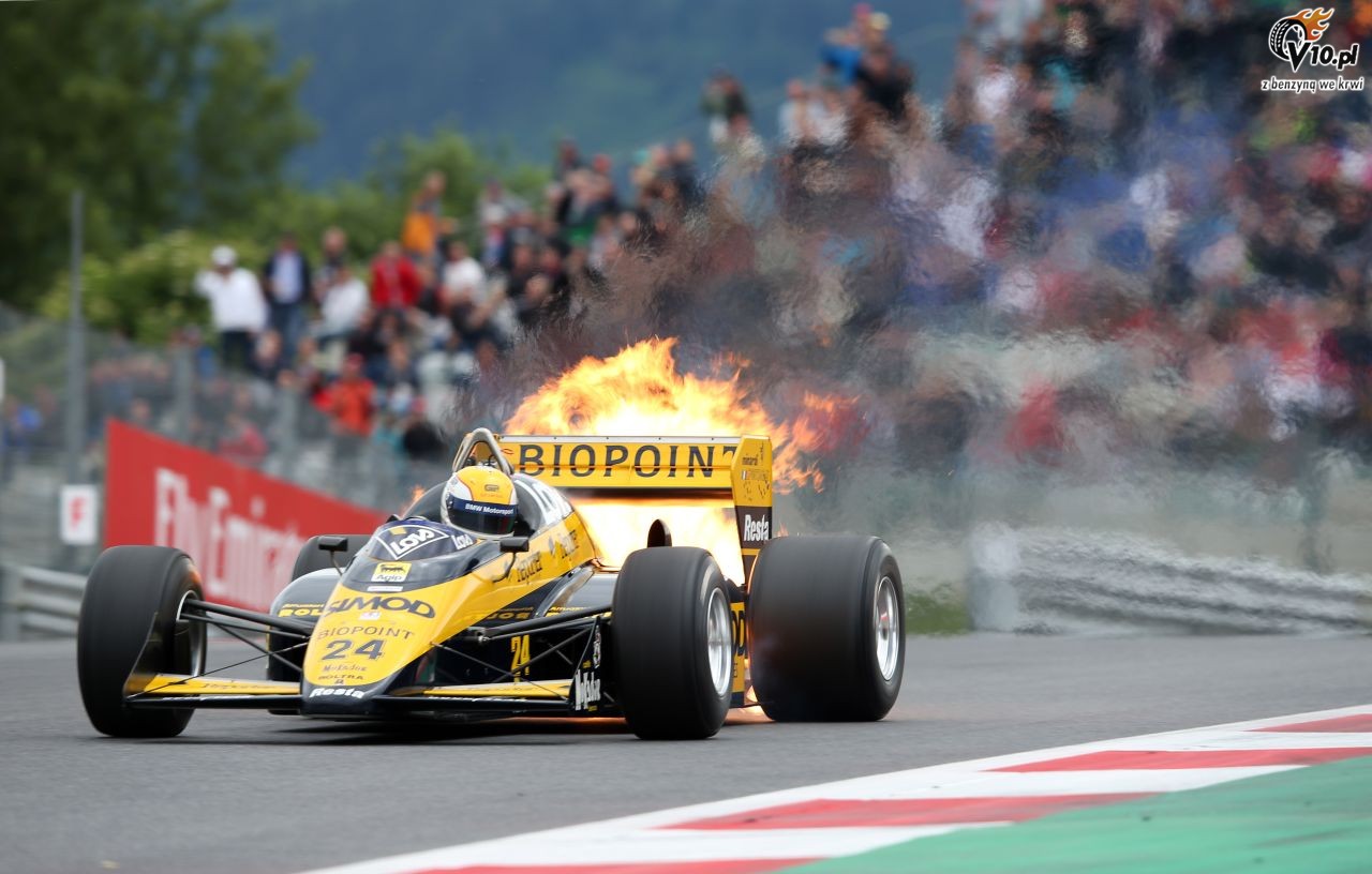 GP Austrii 2015 - parady historycznych bolidw