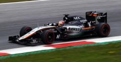 Bolid Force India 'mega szybki' z kolejnymi poprawkami na testach po GP Austrii