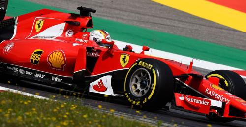 GP Austrii - 3. trening: Vettel najszybszy przed deszczem