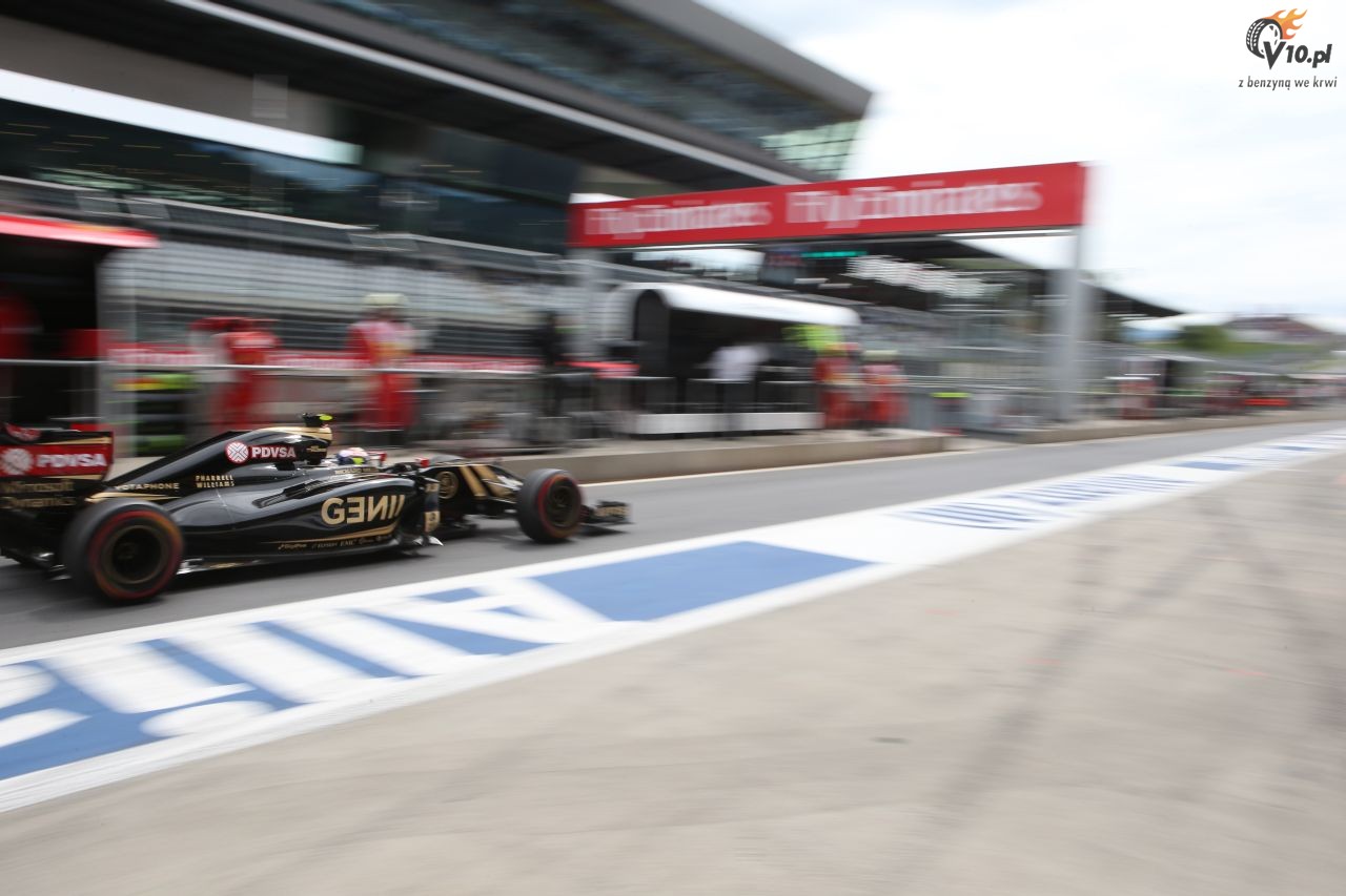 GP Austrii 2015 - pitkowe treningi