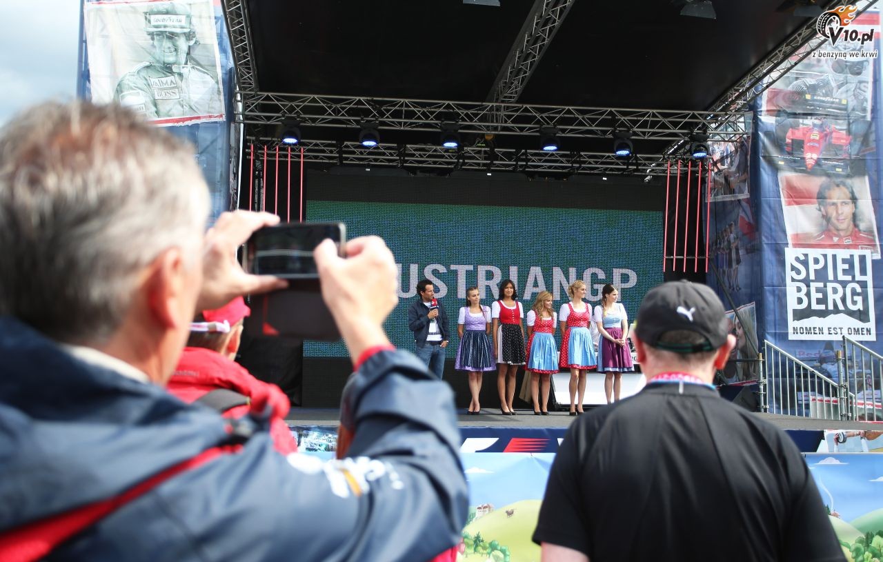 GP Austrii 2015 - pitkowe treningi