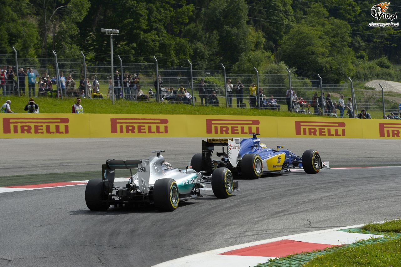 GP Austrii 2015 - pitkowe treningi