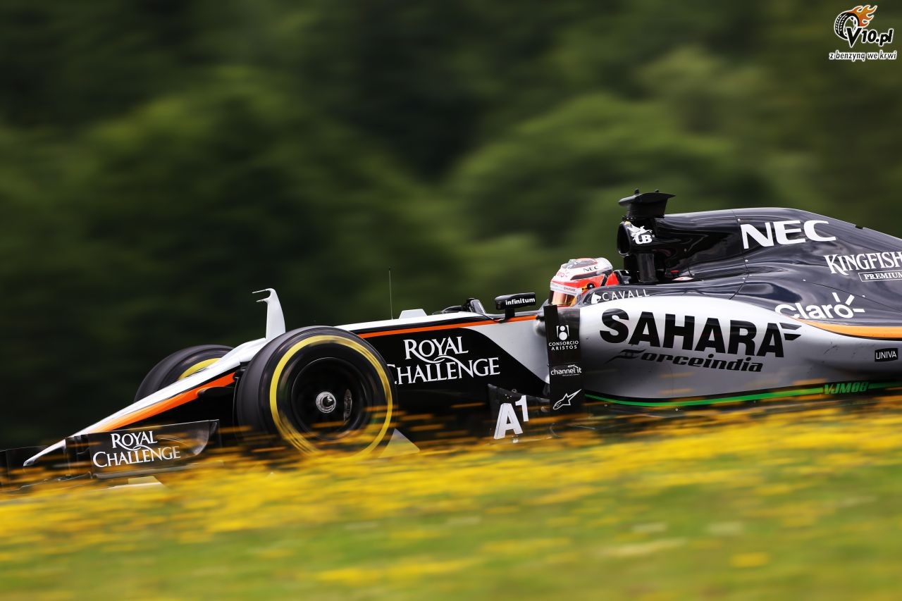 GP Austrii 2015 - pitkowe treningi