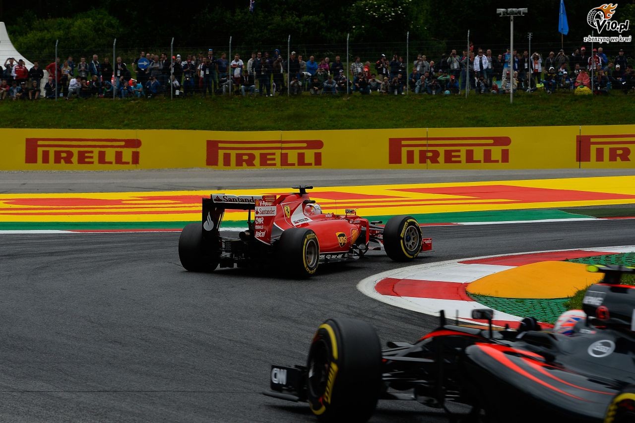 GP Austrii 2015 - pitkowe treningi