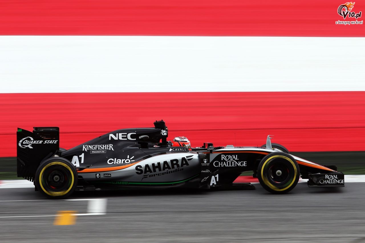 GP Austrii 2015 - pitkowe treningi