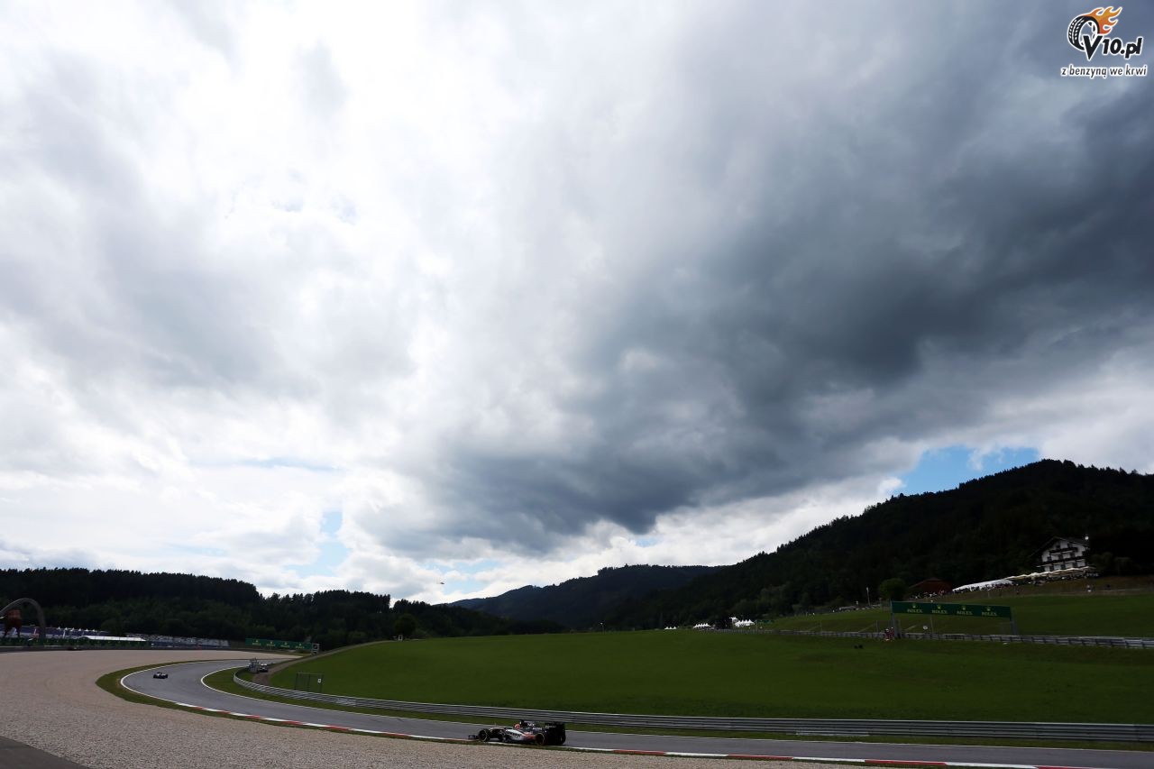 GP Austrii 2015 - pitkowe treningi